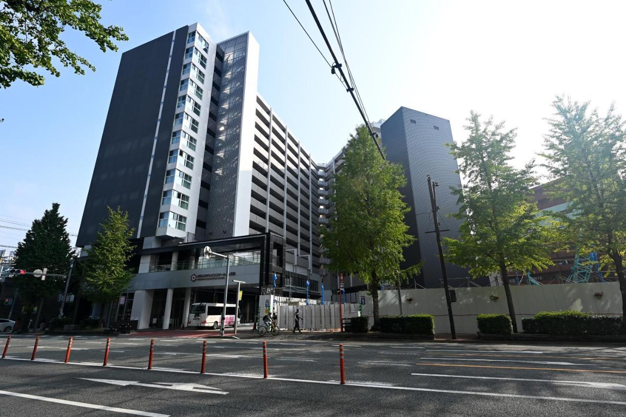 Hearts Capsule Hotel & Spa Hakata Fukuoka  Exterior foto